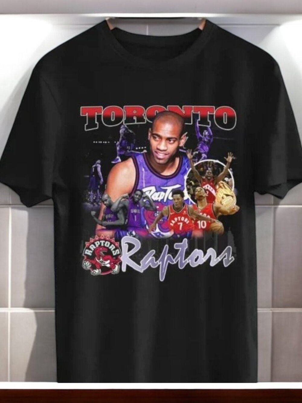 Vintage NBA Vince Carter Toronto Raptors Shirt, Basketball Shirt, Unisex T-shirt